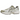 Asics Gel-1130 White Dried Leaf Green baskets en vue latérale avec empeigne en mesh blanc, détails verts et semelle intermédiaire amortissante