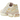 Asics Gel-Nimbus 9 Cream Barely Rose baskets vue latérale avec empeigne en mesh beige, détails roses, lacets blancs et semelle amortissante