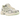 Asics Gel-1130 Silver Pack Green baskets vue latérale avec empeigne en maille argentée, détails verts et semelle dotée de la technologie de gel