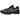 Asics GT-2160 Black Pure Silver baskets vue latérale avec détails argentés, tige en mesh et semelle intermédiaire noire amortissante