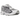 Asics GT-2160 White Graphite Grey baskets en vue latérale avec empeigne en maille blanche, détails gris, bandes emblématiques et semelle amortissante