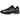 Asics Gel-NYC Black Graphite Grey baskets vue latérale avec mesh noir, détails en cuir gris et une semelle intermédiaire amortissante