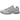 ASICS Gel-NYC Grey Cement Grey baskets vue de profil avec mesh et suède gris, lacets blancs et semelle amortissante
