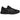 Asics Gel-Quantum 360 VIII Black baskets en vue latérale avec empeigne en maille noire, logo Asics distinctif et amorti GEL visible dans la semelle