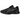 Asics Gel-Quantum 360 VIII Black baskets vue de profil avec empeigne en maille noire, détails géométriques et unité de semelle Gel 360 degrés.