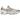Baskets Asics GT-2160 White Orange Lily vue angulaire avec empeigne en mesh blanc, détails argentés et teintes orange vives sur la semelle