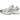 Asics GT-2160 White Space Lavender baskets vue latérale présentant une empeigne en mesh blanc, des superpositions argentées et des accents lavande