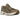 Asics GT-2160 Dark Taupe Purple baskets vue latérale avec empeigne en mesh beige, détails violets, bandes argentées et semelle en caoutchouc