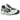 Asics GT-2160 Midnight White Green baskets vue latérale avec mesh blanc, détails métalliques et semelle intermédiaire amortissante iconique