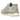 Asics Gel-NYC Harbor Blue Wood Crepe baskets vue latérale avec empeigne en mesh bleu, détails en daim beige et semelle robuste blanche et marron.