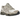 Asics Gel-NYC Cream Putty baskets vue latérale avec empeigne en mesh beige, détails en cuir gris et semelle intermédiaire GEL blanche et beige.