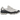 Asics Gel-NYC White Smoke Grey baskets en vue latérale avec mesh blanc, empiècements en daim gris et semelle amortissante Gel