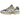Asics Gel-NYC Polar Night Cream baskets en vue latérale, présentant des tons bleus, une empeigne en mesh et une semelle à technologie Gel