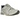 Asics Gel-Kayano 14 Earthenware Pack White Sage baskets, vue latérale avec tons vert clair et beige, empeigne en mesh et semelle extérieure robuste.