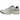 Asics Gel-Kayano 14 Earthenware Pack White Sage baskets vue de profil avec mesh blanc, détails vert sauge et semelle intermédiaire.