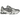 Baskets Asics Gel-Kayano 14 Metropolis Jasper Green en vue angulaire avec tige grise, détails métallisés et la célèbre semelle intermédiaire Gel.