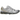 ASICS Gel-Kayano 14 Concrete Pure Silver baskets de profil avec des details en mesh gris et argente et des lacets