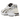 ASICS Gel-Kayano 14 White Ivory baskets en vue laterale avec une tige en mesh blanc et Ivoire, des details argentes et des lacets