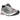 Asics Gel-Kayano 14 Sepia Pure Silver baskets vue latérale avec détails argentés métallisés, semelle intermédiaire crème et mesh technique