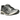 Asics Gel-Kayano 14 Unlimited Pack Carrier Grey baskets en vue latérale avec tige en mesh gris, détails argentés et semelle extérieure robuste.