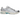 Asics Gel-DS Trainer 14 White Stillwater baskets vue latérale avec empeigne blanche, accents bleu clair et semelle amortissante