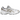 Asics Gel-1130 White Pepper baskets en vue latérale, dotées d'une empeigne blanche, de détails beiges et d'une semelle extérieure grise
