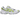 Asics Gel-1130 White Green Apple baskets vue latérale avec empeigne en maille blanche, détails vert pomme et laçage classique sur une semelle amortissante