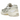 Asics GT-2160 Above the Clouds White Pure Silver baskets vue latérale avec une empeigne blanche, des détails argentés et une semelle intermédiaire profilée.
