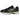 Asics Gel-NYC Black Cream baskets vue latérale montrant l'empeigne en mesh noir, les détails crème et la semelle intermédiaire avec amorti GEL.