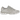 Asics Gel-NYC Cream Cloud Grey baskets vue latérale avec empeigne en mesh crème, superpositions en daim gris, lacets et semelle texturée.