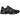 Asics Gel-Cumulus 16 Black Pure Silver baskets vue latérale avec tige en mesh noir, détails argentés et la célèbre semelle Gel
