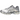 Asics Gel-Cumulus 16 Cream Clay Grey baskets en vue latérale avec empeigne couleur crème, détails gris et semelle amortissante