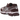 Asics Gel-Cumulus 16 Burgundy Pink baskets profil latéral avec tige bordeaux, détails roses, semelle intermédiaire blanche et amorti visible.