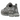 Asics Gel-NYC RGD Cement Grey baskets en vue latérale, avec empeigne en mesh gris, détails synthétiques, semelle visible et lacets dans des tons gris