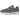 Asics Gel-NYC Steel Grey Carrier Grey baskets en vue latérale, mettant en valeur l'empeigne en mesh gris, les détails en daim et la semelle