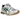 Asics Gel-Kayano 14 White Hinoki Beige baskets vue latérale avec détails en mesh blanc, superpositions beiges et amorti GEL visible
