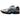 Asics Gel-Kayano 14 Cream Blue Coast baskets vue latérale angulaire avec une tige en mesh crème, des détails bleus et une semelle robuste.