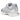 Asics Gel-Kayano 12.1 Silver Ice Blue baskets vue latérale montrant une empeigne en mesh argenté, des détails bleu glace et des lacets blancs.