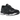 Asics Gel-NYC Graphite Grey Graphite Grey baskets en vue latérale avec empeigne en textile gris, détails noirs et la semelle intermédiaire distinctive.