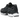 Asics Gel-NYC Graphite Grey Graphite Grey baskets vue latérale avec une tige en mesh gris foncé, détails en cuir et semelle extérieure robuste.