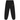 Fear of God Essentials Fleece Essential Sweatpant Black baskets vue de face avec taille élastique, cordons noirs et logo minimaliste imprimé