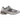 New Balance 2010 Metallic Silver Grey baskets en vue laterale avec une tige en mesh argente et des details