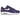 Nike Air Max 1 '87 SP Supreme Varsity Purple baskets de profil avec une empeigne violette, une semelle intercalaire blanche et un swoosh