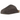 Adidas Adimule Slides Dark Brown Gum baskets en vue laterale avec une tige en daim marron fonce et une semelle gomme