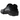 Nike Air Rift LTR Metallic Silver baskets en vue sous angle avec bout fendu, tige en cuir argenté et brides ajustables