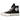 Converse Chuck Taylor All Star 70 Hi Black baskets en profil lateral classique avec tige en toile noire et semelle blanche