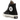 Converse Chuck Taylor All Star 70 Hi Black baskets en profil latéral classique avec tige en toile noire, semelle en caoutchouc blanc et lacets