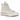 Converse Chuck Taylor All Star 70 Hi Parchment baskets vue de profil avec une tige en toile blanc cassé et semelle en caoutchouc
