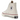 Converse Chuck Taylor All Star 70 Hi Parchment baskets vue sous angle avec tige en toile écru, semelle en caoutchouc et logo iconique