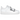 Nike Air Force 1 '07 Low Summit White Mini Charm baskets de profil avec tige en cuir blanc et semelle blanche